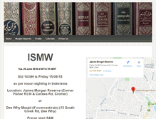 Tablet Screenshot of ismw.org.au